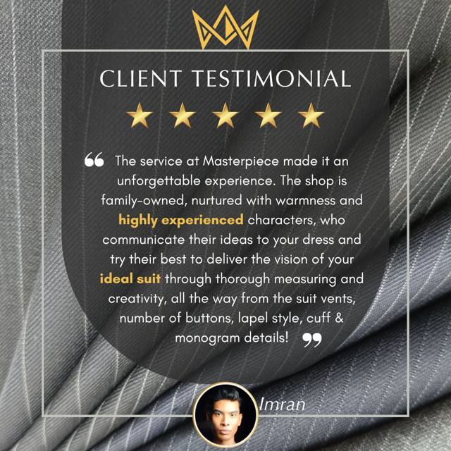 Client testimonial