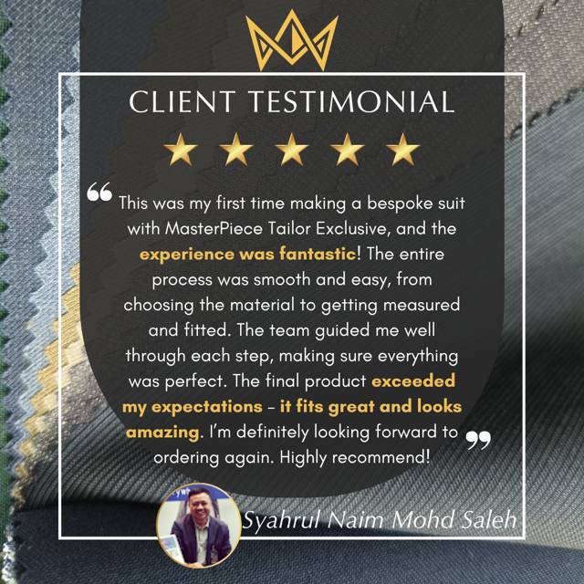 Client testimonial