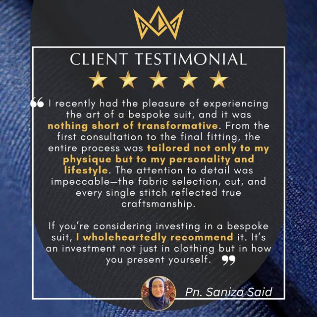 Client testimonial