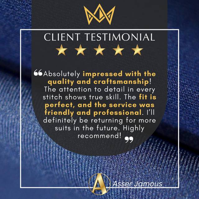 Client testimonial