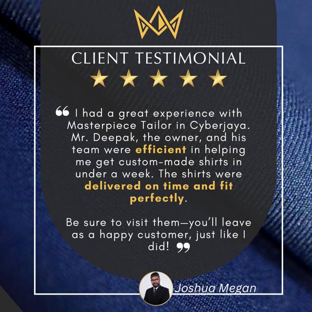 Client testimonial