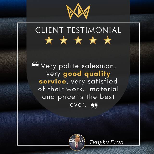 Client testimonial