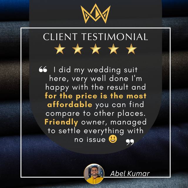 Client testimonial
