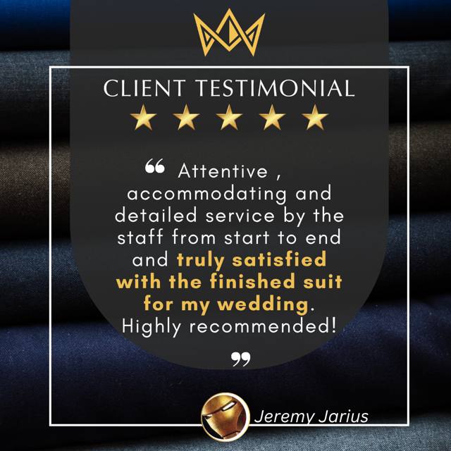 Client testimonial