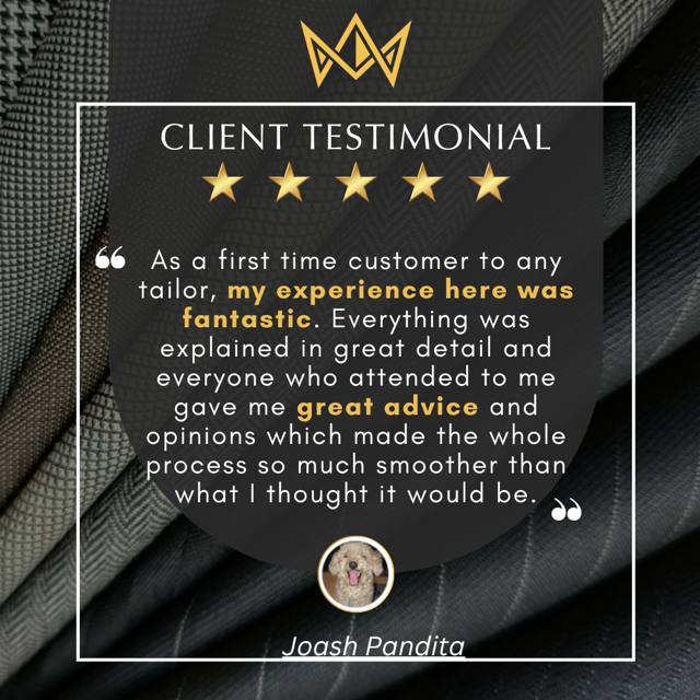 Client testimonial