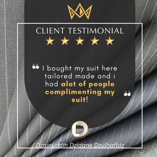 Client testimonial