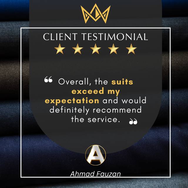 Client testimonial